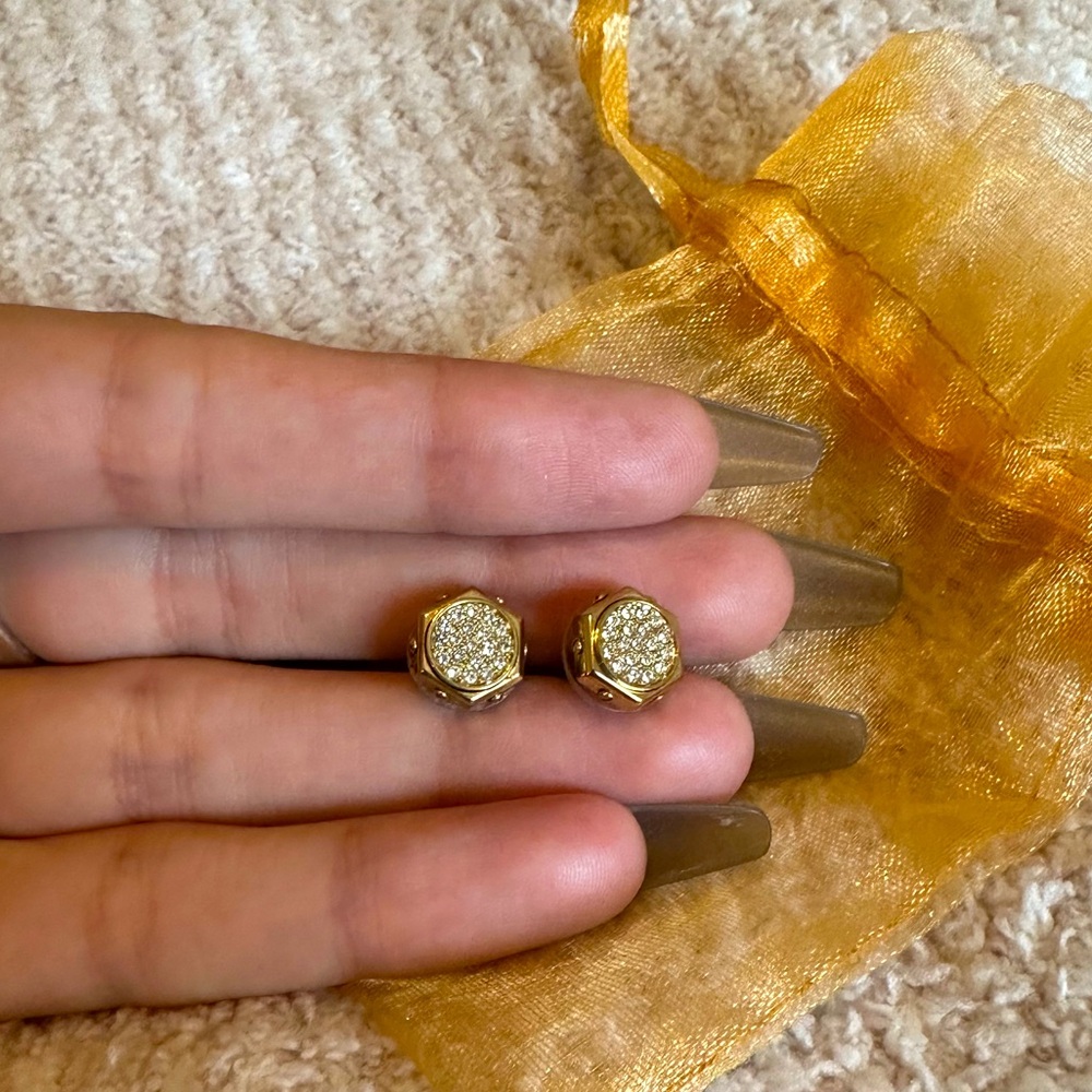 Swarovski Nautical Gold Earrings